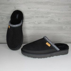 UGG MEN’S TASMAN SLIP ON SLIPPERS BLACK